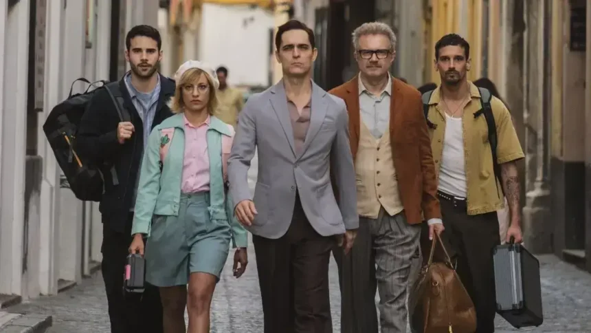 Berlin and the Lady with an Ermine ending explained, showing Berlin and Team.